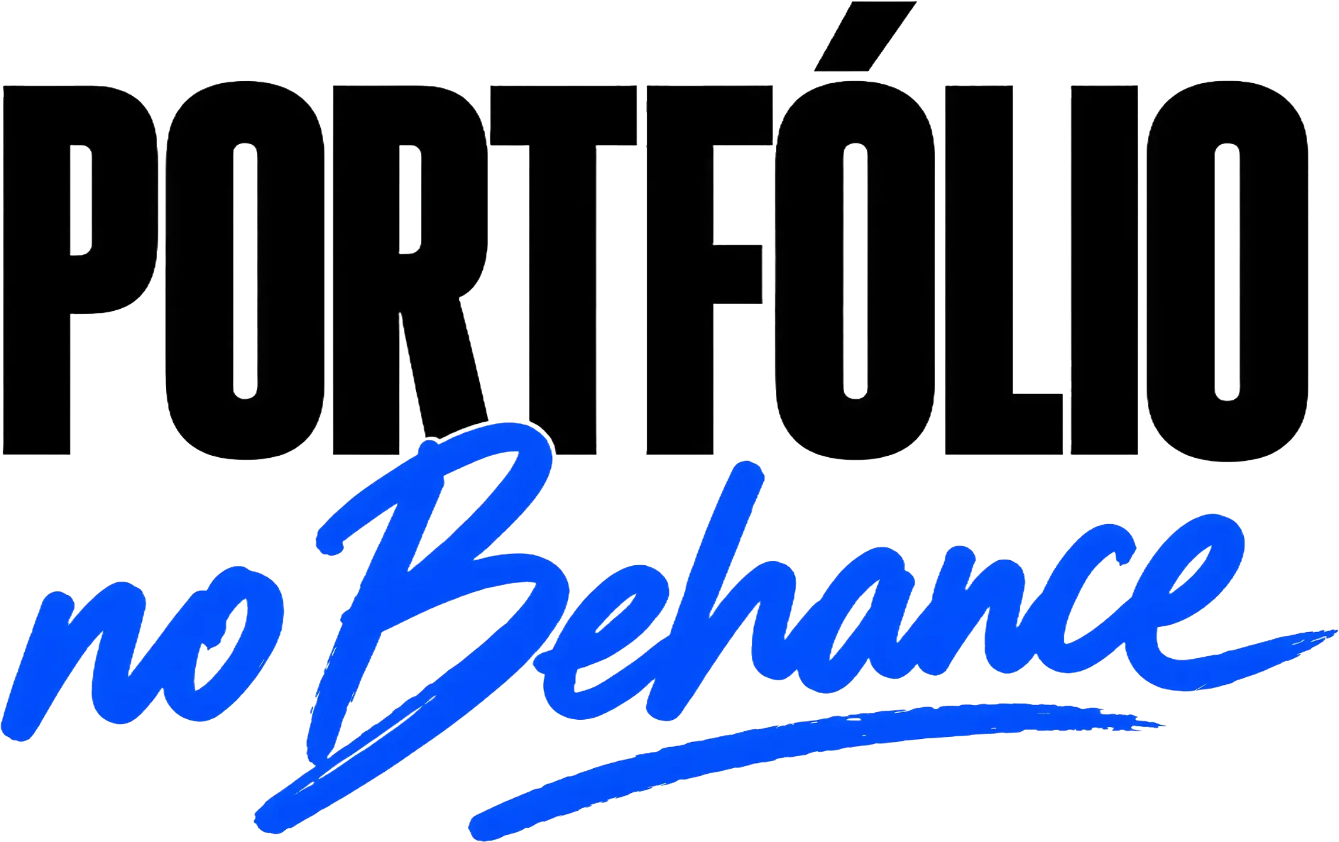 Portfólio no Behance
